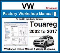 VW Volkswagen Touareg Workshop Repair Manual